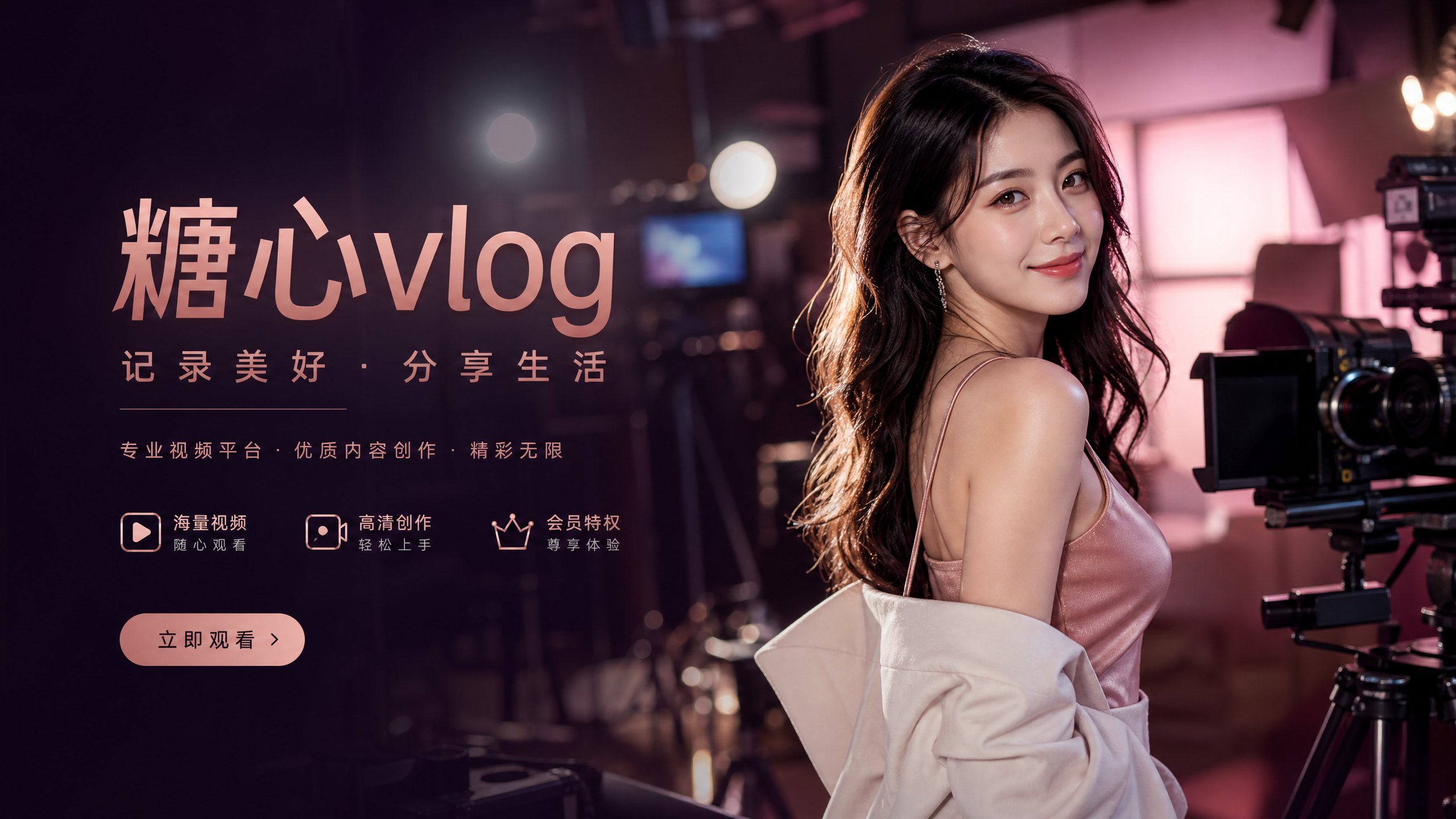 糖心vlog影视传媒专业拍摄现场